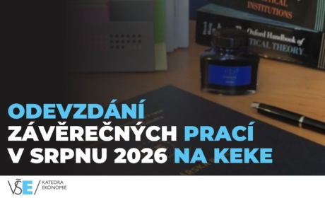 Odevzdání závěrečných prací v srpnu 2026 na KEKE